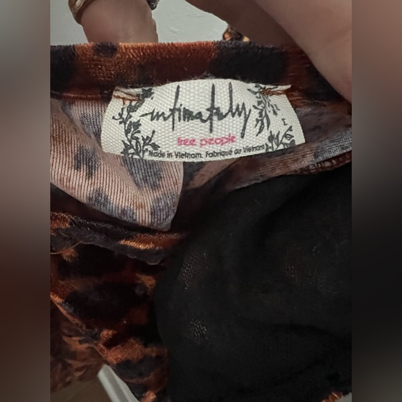 New Free People Virgo Moon Dress Size Medium in Night Combo - Picture 7 of 10